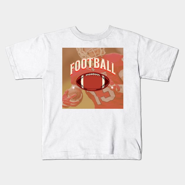 Football Kids T-Shirt by Fanu2612